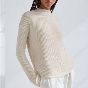 Aritizia Chalmers Sweater in “Birch White”